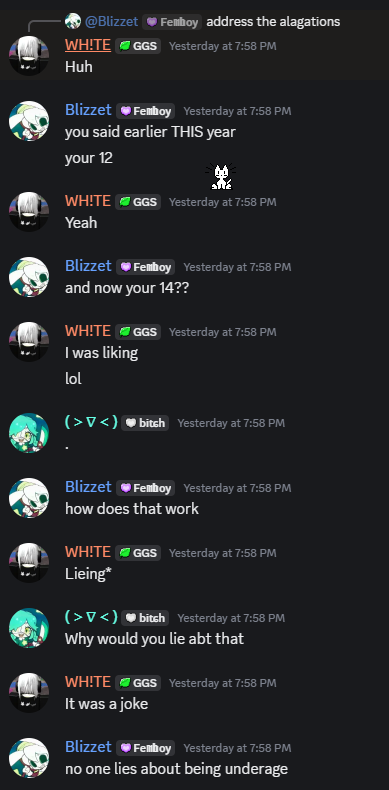 It was a joke response